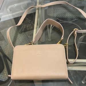 Genuine leather crossbody